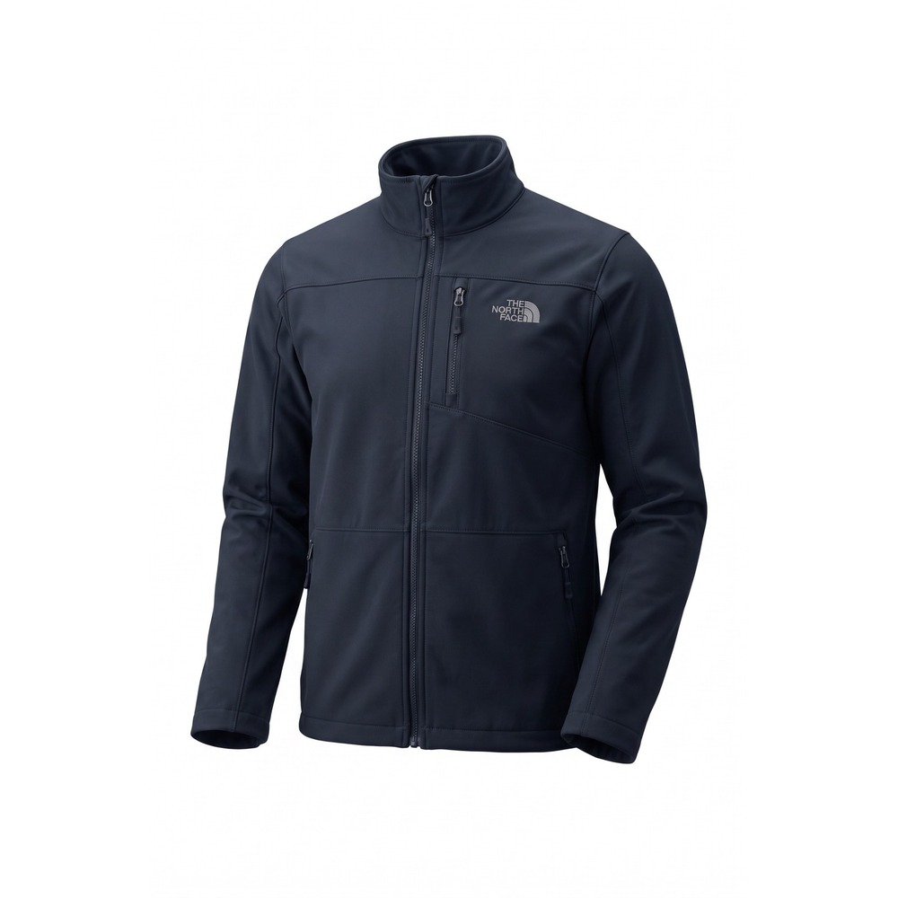 The North Face Boys Apex Bionic Softshell Jacket Black Full Zip Large 14/16